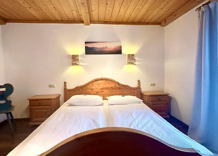 شقة Bergbauernhof Leitenlehen *