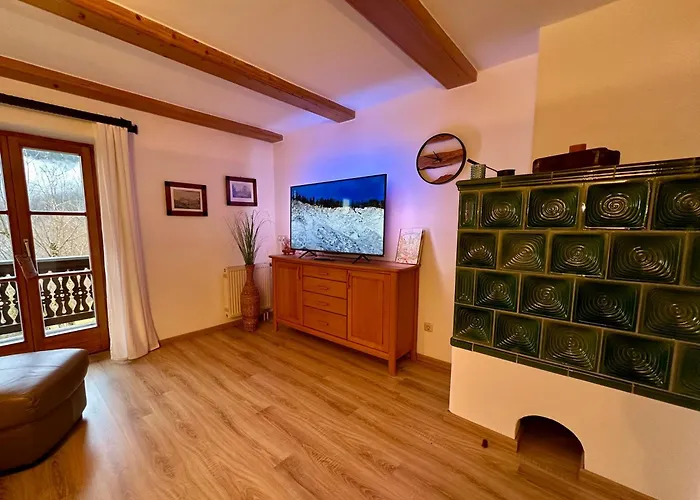 شقة Bergbauernhof Leitenlehen *