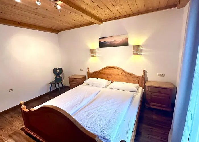 شقة Bergbauernhof Leitenlehen *